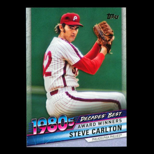 Steve Carlton 2020 Topps Decades' Best Award Winners 19680s Phillies