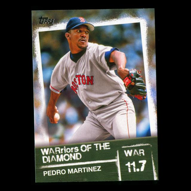 Pedro Martinez 2020 Topps WARriors of the Diamond Red Sox