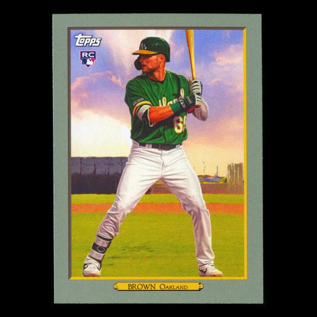 Seth Brown 2020 Topps Turkey Red Athletics