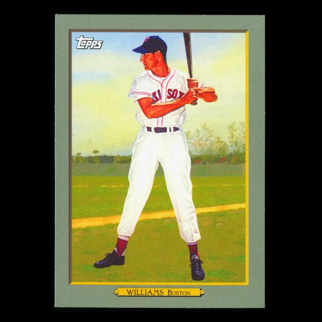 Ted Williams 2020 Topps Turkey Red Red Sox