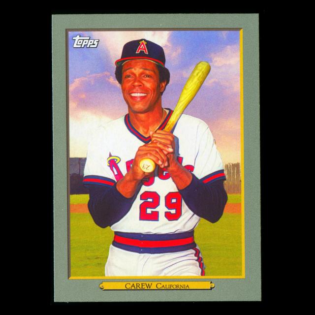 Rod Carew 2020 Topps Turkey Red Angels