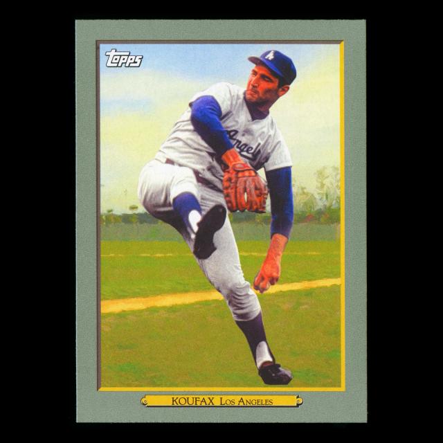 Sandy Koufax 2020 Topps Turkey Red Dodgers