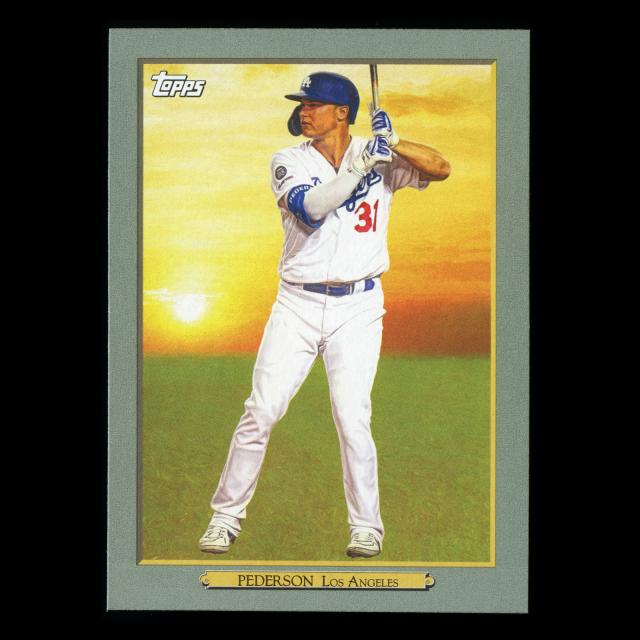 Joc Pederson 2020 Topps Turkey Red Dodgers