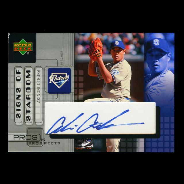 Akinori Otsuka Pros & Prospects Signs of Stardom Auto Padres