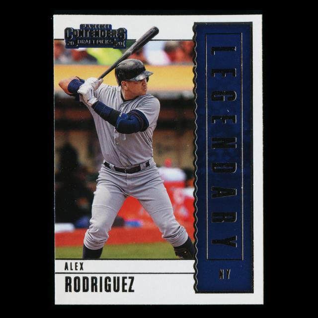 Alex Rodriguez 2020 Contenders Legendary Yankees