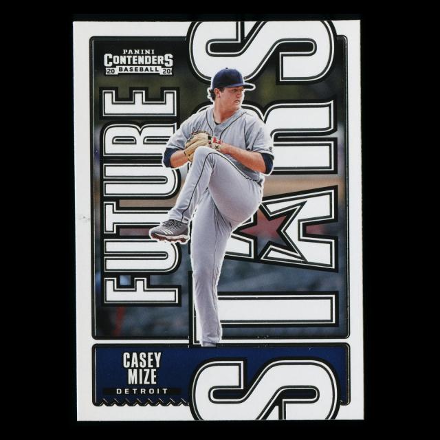 Casey Mize 2020 Contenders Future Stars Tigers