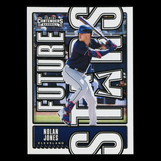 Nolan Jones 2020 Contenders Future Stars Indians