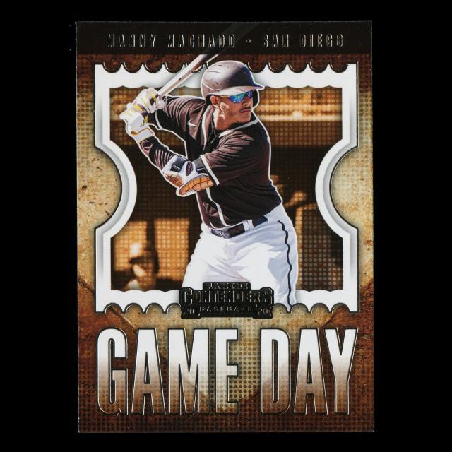Manny Machado 2020 Contenders Game Day Padres