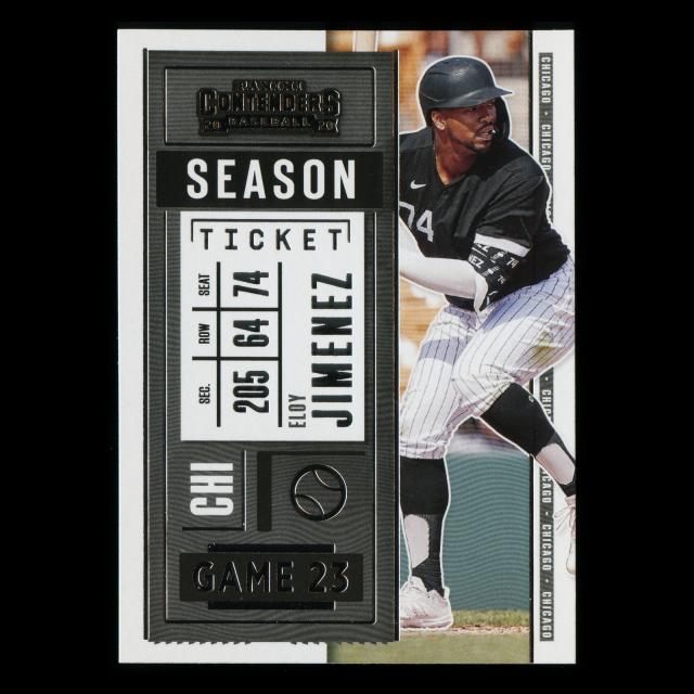 Eloy Jimenez 2020 Contenders Season Ticket White Sox