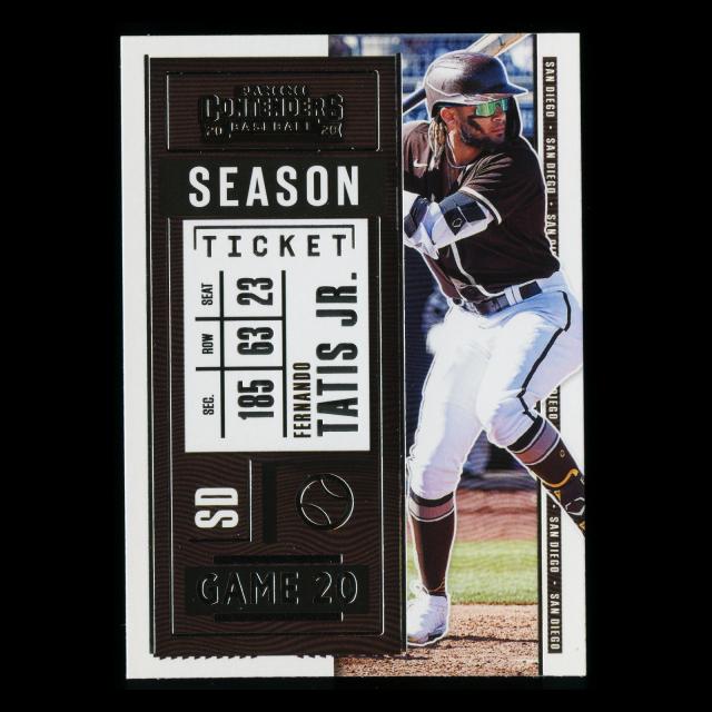 Fernando Tatis Jr. 2020 Contenders Season Ticket Padres