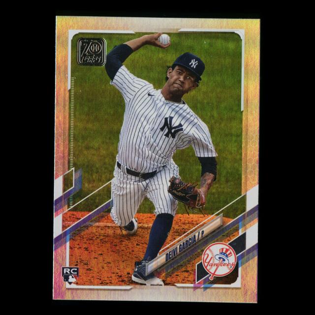 Deivi Garcia RC 2021 Topps Rainbow Foil Rookie Yankees