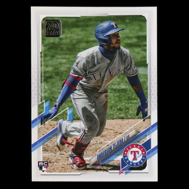Anderson Tejeda RC 2021 Topps Rookie Rangers