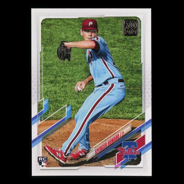 Spencer Howard RC 2021 Topps Rookie Phillies