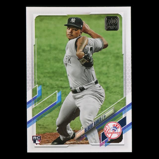 Albert Abreu RC 2021 Topps Rookie Yankees