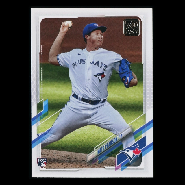 Nate Pearson RC 2021 Topps Rookie Blue Jays