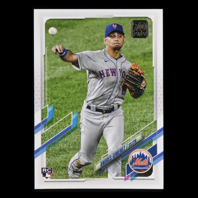 Andres Gimenez RC 2021 Topps Rookie Mets