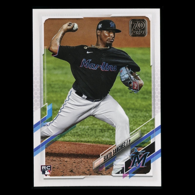 Sixto Sanchez RC 2021 Topps Rookie Marlins