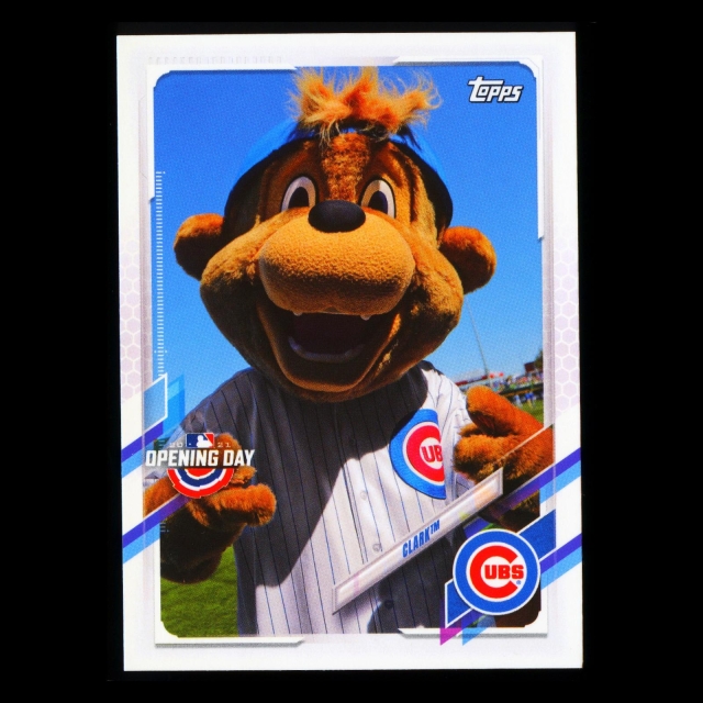 Clark 2021 Topps Opening Day Mascot Cubs