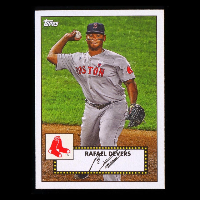 Rafael Devers 2021 Topps '52 Retro Red Sox