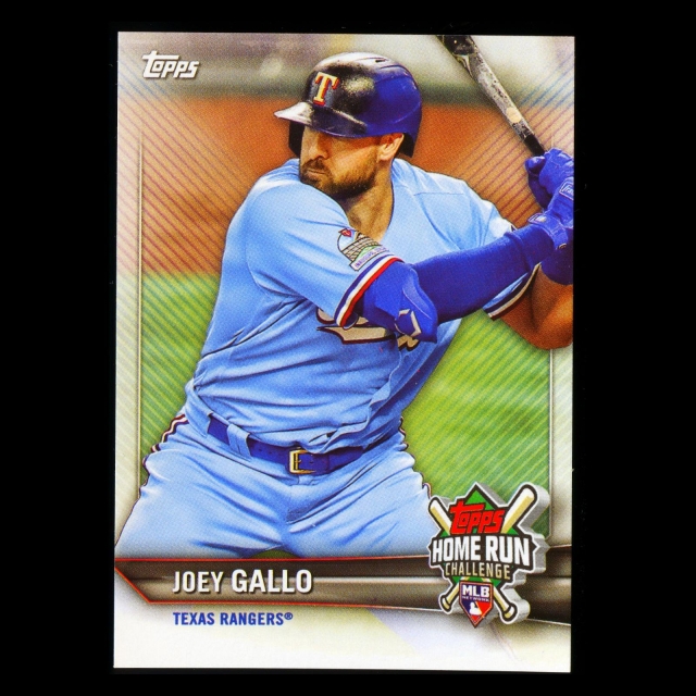 Joey Gallo 2021 Topps Home Run Challenge Rangers