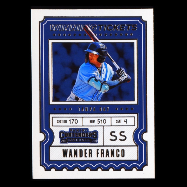 Wander Franco 2020 Contenders Winning Tickets Rays