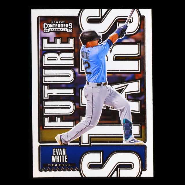 Evan White 2020 Contenders Future Stars Mariners