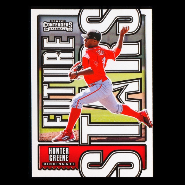 Hunter Green 2020 Contenders Future Stars Reds