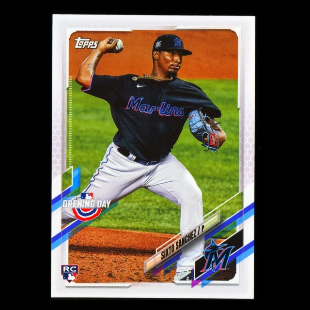 Sixto Sanchez RC 2021 Topps Opening Day Rookie Marlins