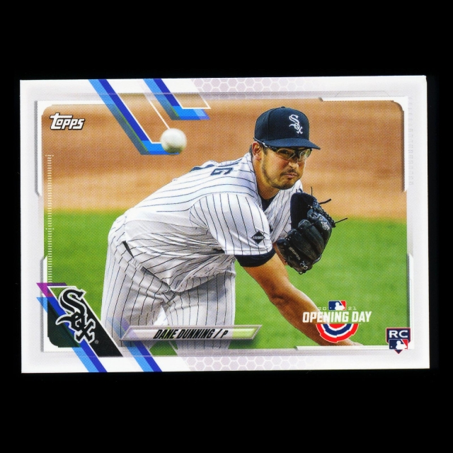Dane Dunning RC 2021 Topps Opening Day Rookie White Sox