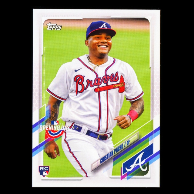 Cristian Pache RC 2021 Topps Opening Day Rookie Braves