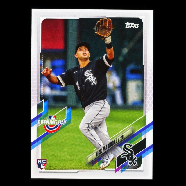Nick Madrigal RC 2021 Topps Opening Day Rookie White Sox