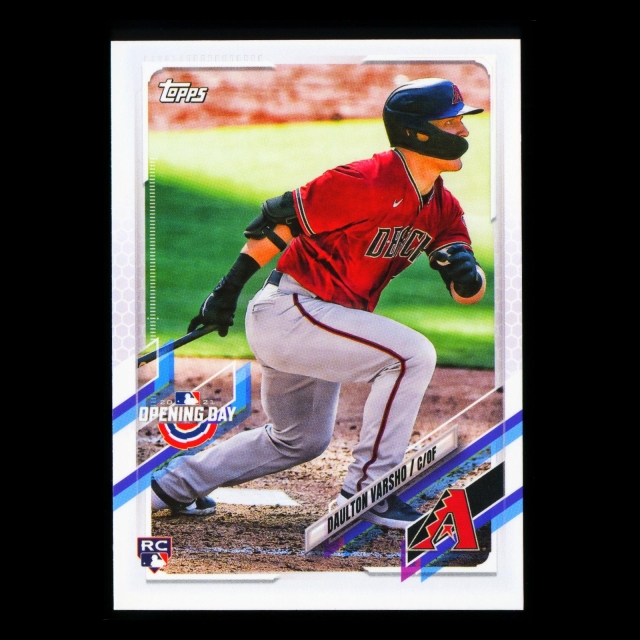 Daulton Varsho RC 2021 Topps Opening Day Rookie Diamondbacks