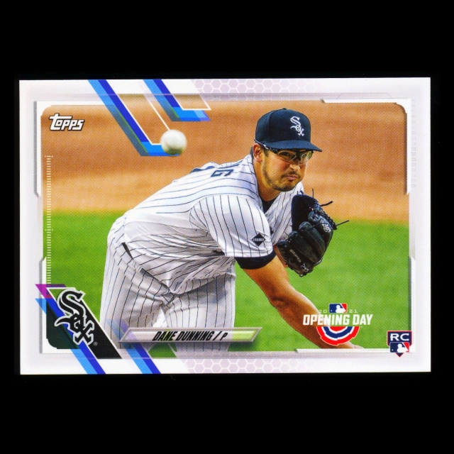Dane Dunning RC 2021 Topps Opening Day Rookie White Sox