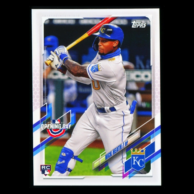 Nick Heath RC 2021 Topps Opening Day Rookie Royals