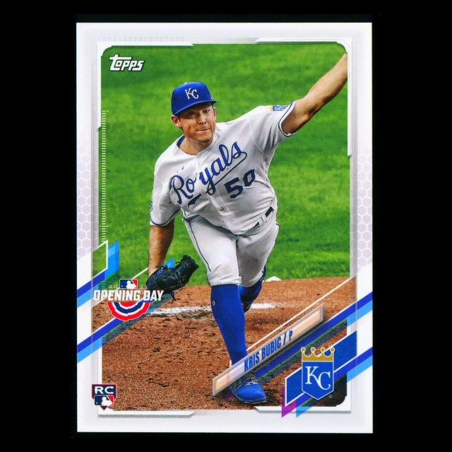 Kris Bubic RC 2021 Topps Opening Day Rookie Royals