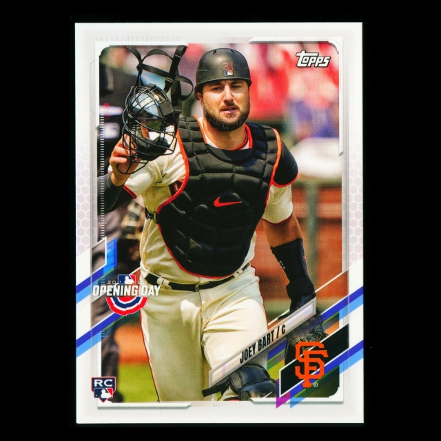 Joey Bart RC 2021 Topps Opening Day Rookie Giants