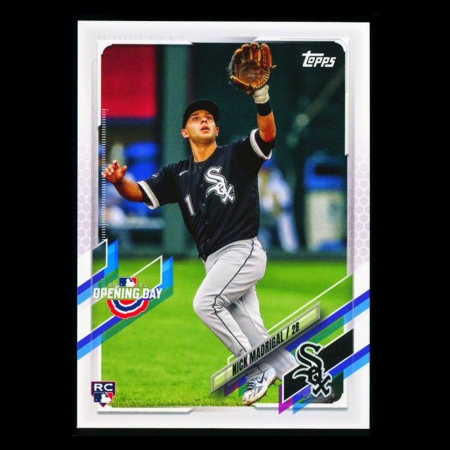 Nick Madrigal RC 2021 Topps Opening Day Rookie White Sox