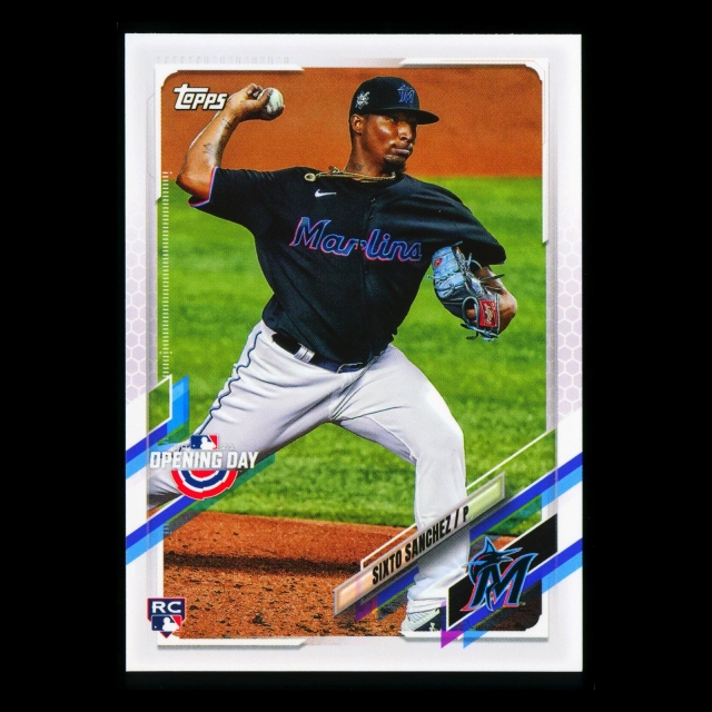 Sixto Sanchez RC 2021 Topps Opening Day Rookie Marlins