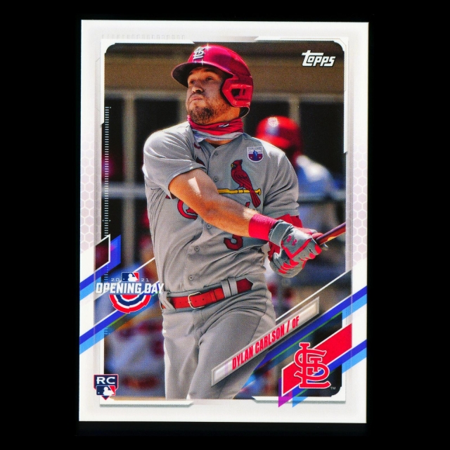 Dylan Carlson RC 2021 Topps Opening Day Rookie Cardinals