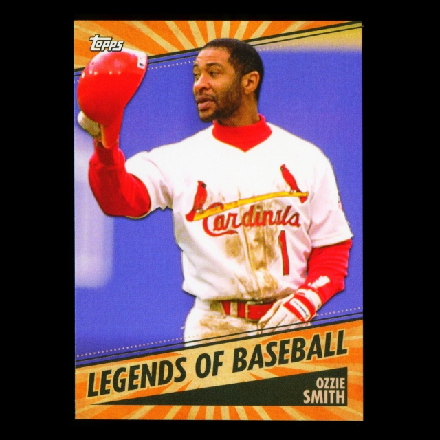 Ozzie Smith 2021 Topps Opening Day Legends of Baseball Cardinals
