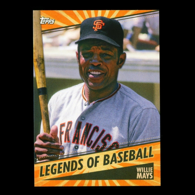 Willie Mays 2021 Topps Opening Day Legends of Baseball Giants