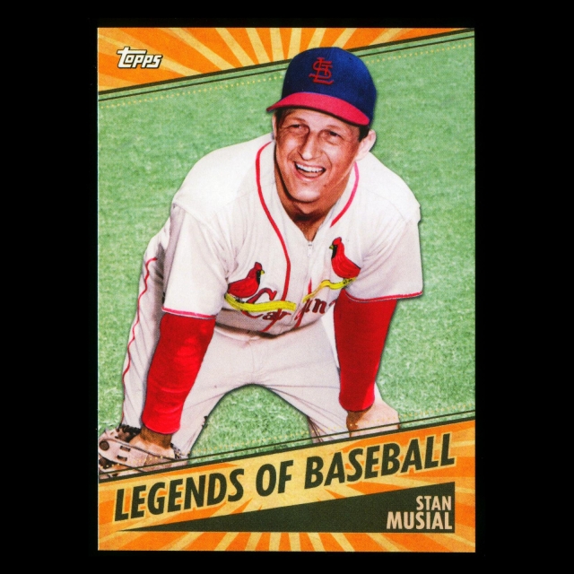 Stan Musial 2021 Topps Opening Day Legends of Baseball Cardinals