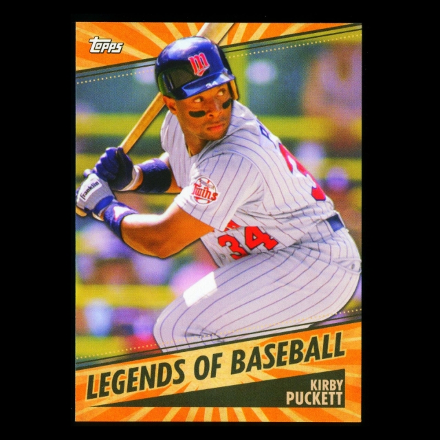 Kirby Puckett 2021 Topps Opening Day Legends of Baseball Twins
