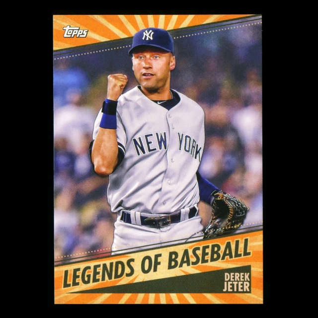 Derek Jeter 2021 Topps Opening Day Legends of Baseball Yankees