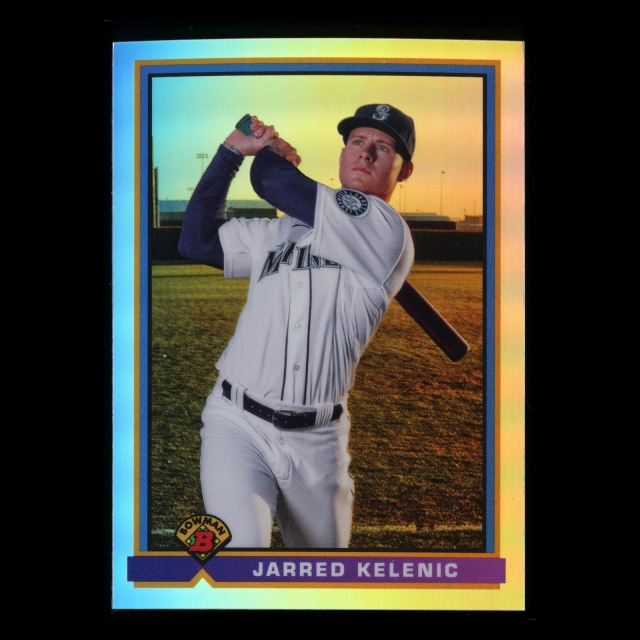 Jarred Kelenic 2021 Bowman Chrome 91' Retro Mariners