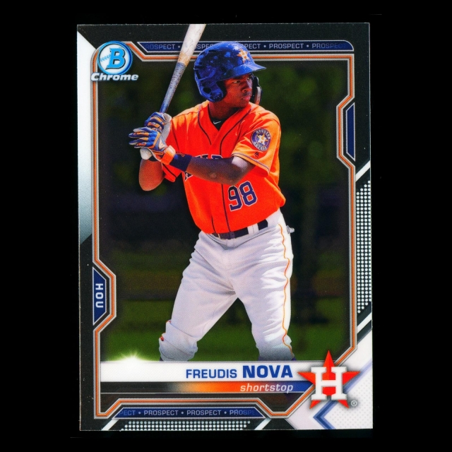 Freudis Nova 2021 Bowman Chrome Prospect Astros
