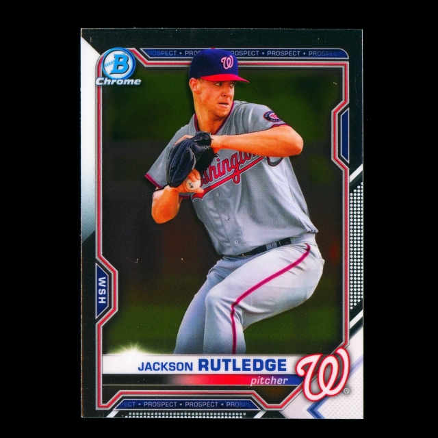 Jackson Rutledge 2021 Bowman Chrome Prospect Nationals