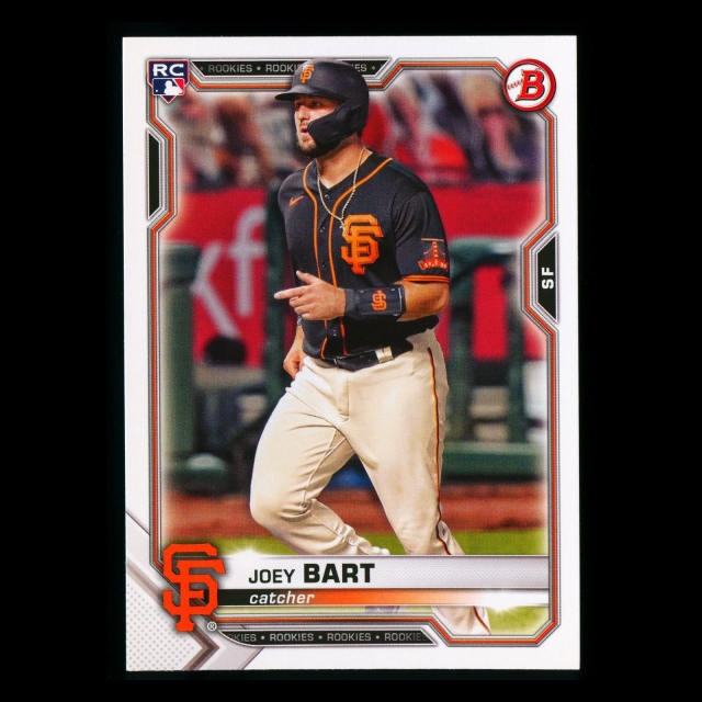 Joey Bart RC 2021 Bowman Rookie Giants