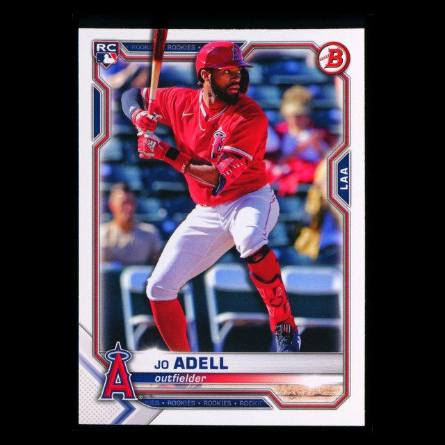 Jo Adell RC 2021 Bowman Rookie Angels