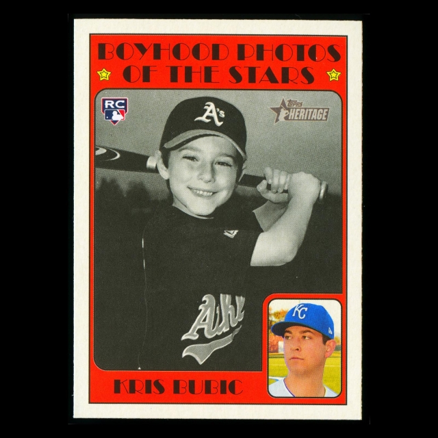 Kris Bubic RC 2021 Heritage Boyhood Photos of the Stars Rookie Royals